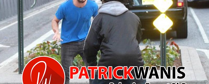 Shia LaBeaouf in a confrontation with a homeless man hours before his arrest. (Photo: TMZ.com/Splash News)